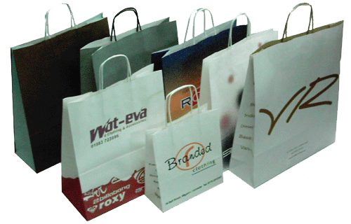 SOS Paper Carrier Bags